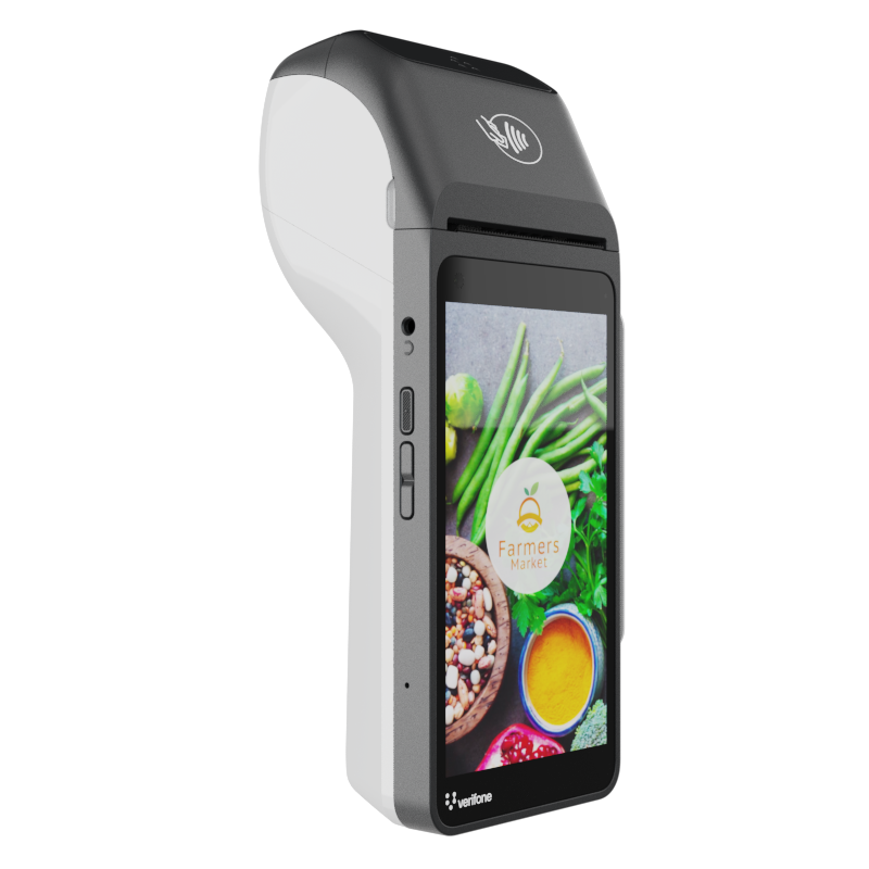 Verifone T650 series terminal left angle